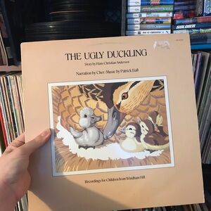 1987 The Ugly Duckling Vinyl Record - Narrated by Cher